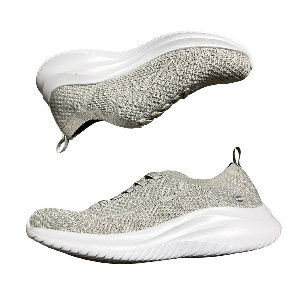 S SPORT by Skechers Women's Slip on Sneakers Grey 7